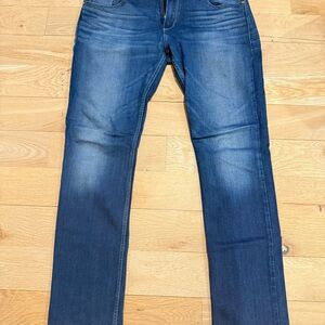 PAIGE Men's federal Deep Blue Slim Jeans